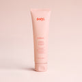 Esencial balancing cleansing gel, shown against a pink background